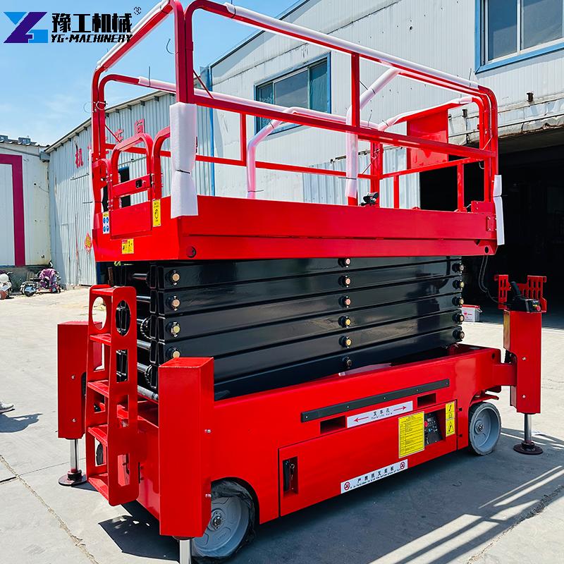 Mobile Scissor Lift Platform Commercial aerial lift platform