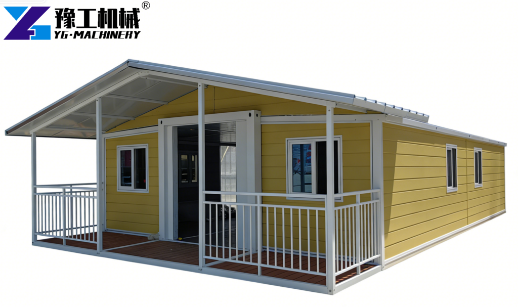 mobile foldable prefab living house