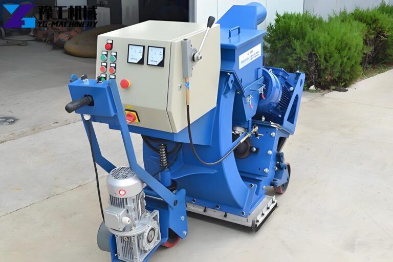 concrete surface blasting unit