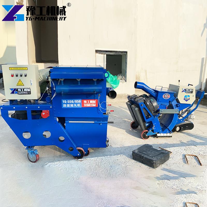 deck shot blasting equipment