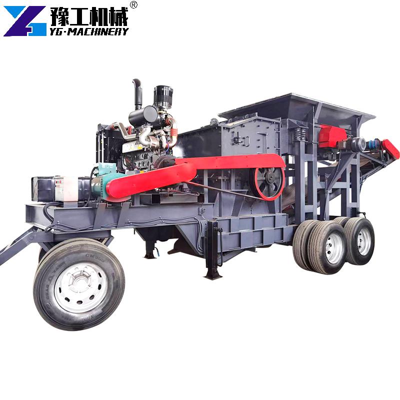wheeled crushing unit durable