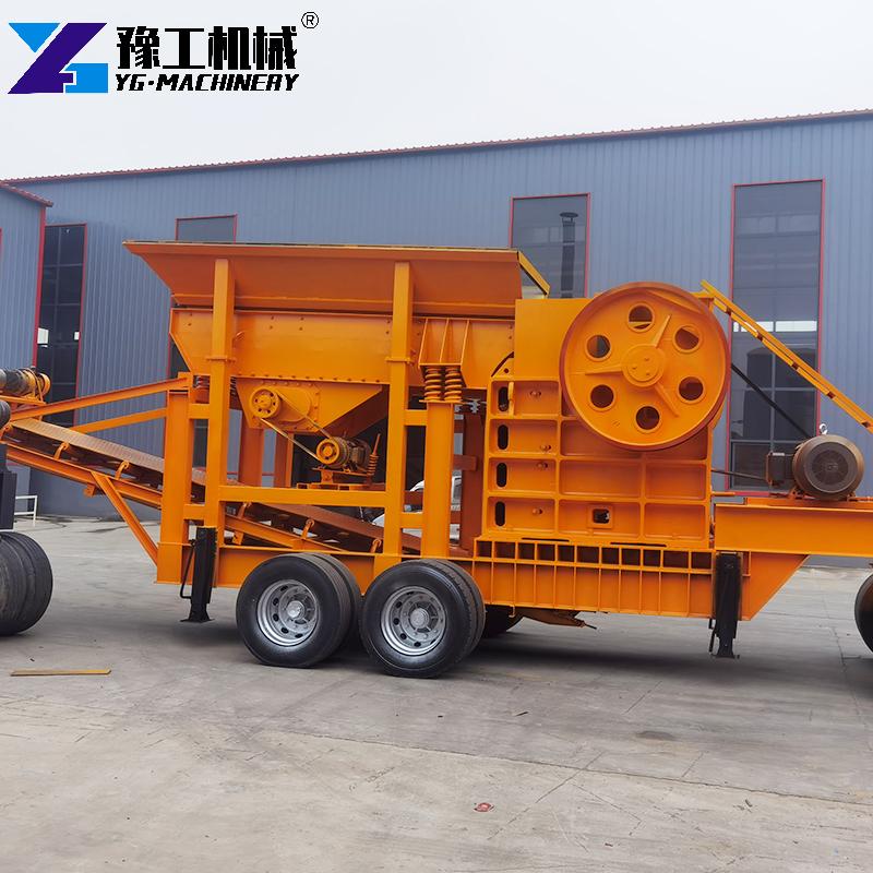 mobile aggregate crusher pro