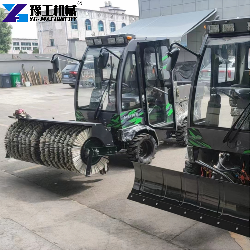 portable snow removal machine urban