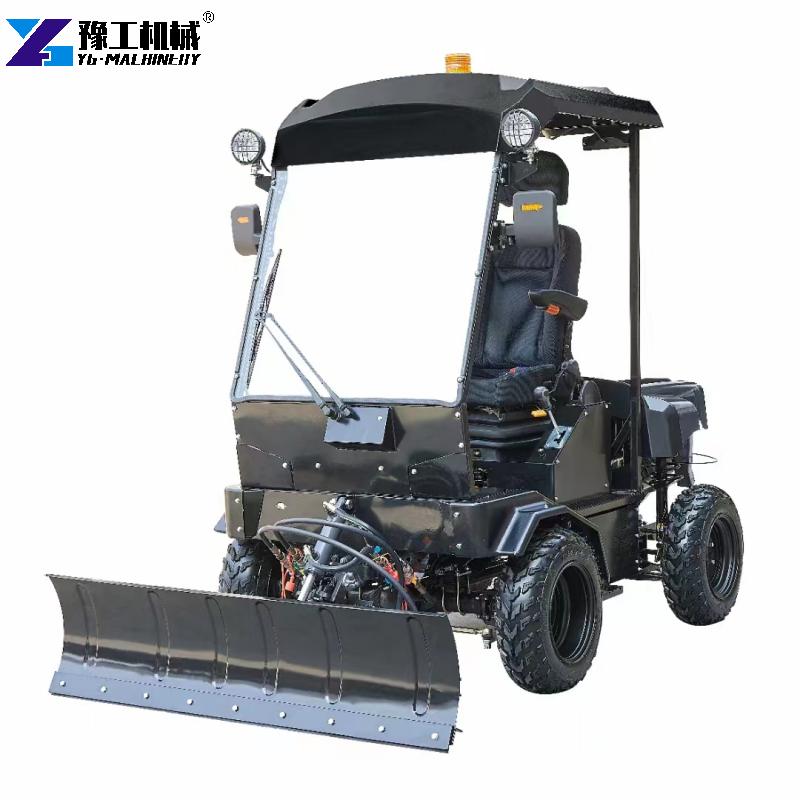 ride on snow sweeper commercial