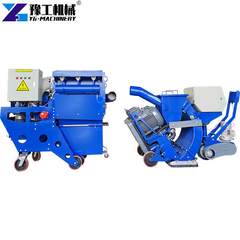 road shot blasting machine for industrial use