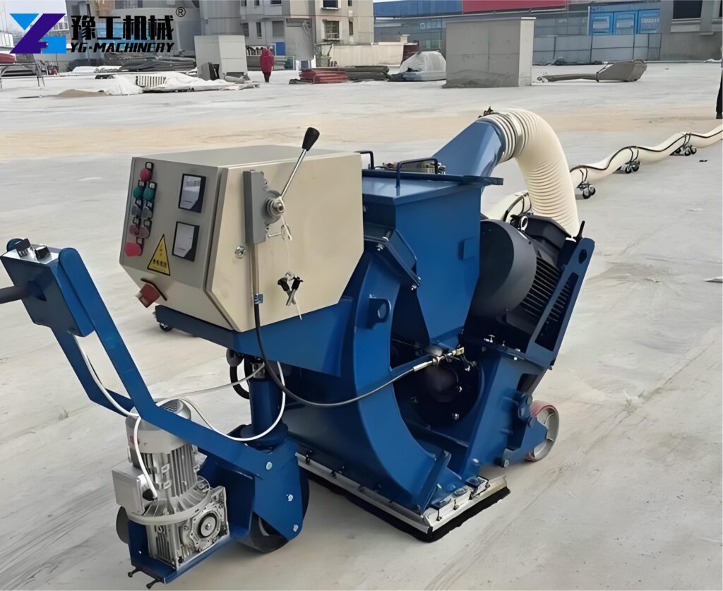 road shot blasting machine heavy duty