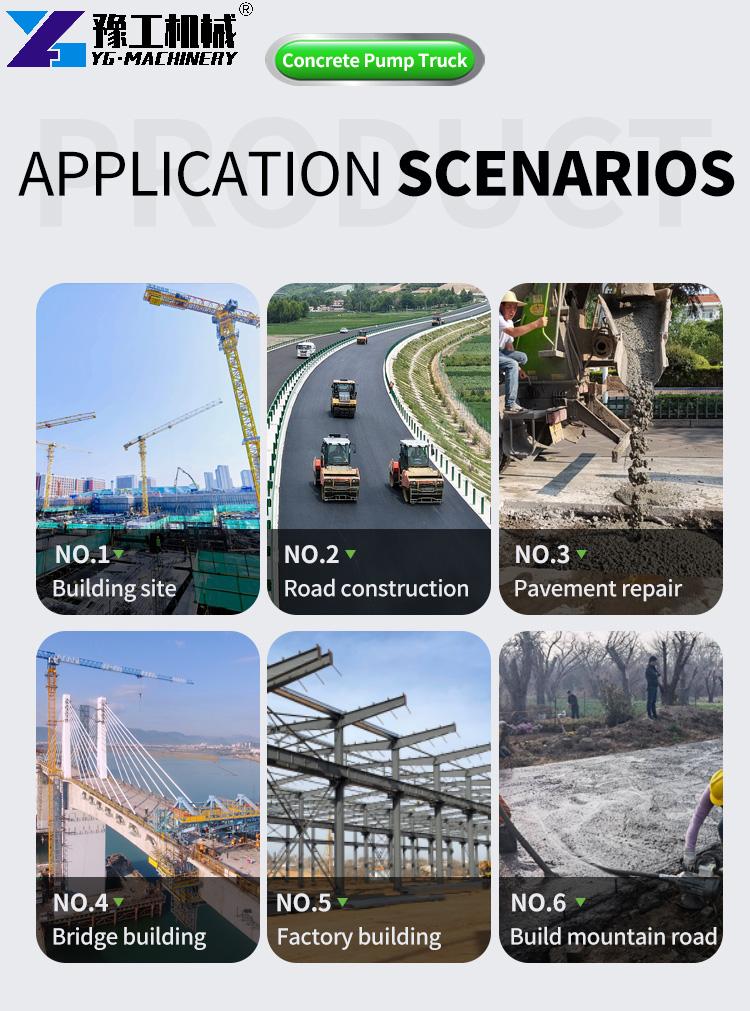 self-loading concrete mixer truck application scenarios