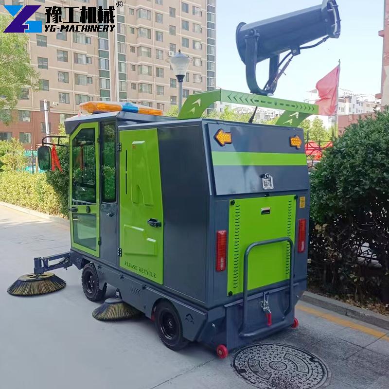 small pavement sweeper urban areas