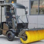 Snow Sweeper Machine snow sweeper machine efficient sidewalk