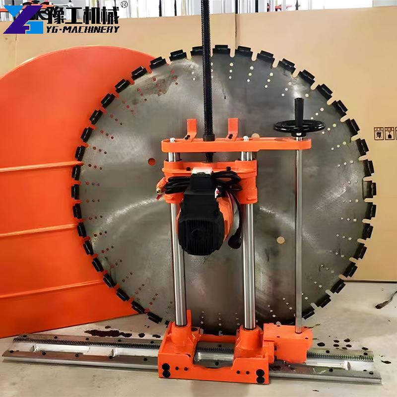 wall saw machine portable concrete cutting