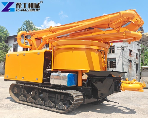 Tracked concrete pump price