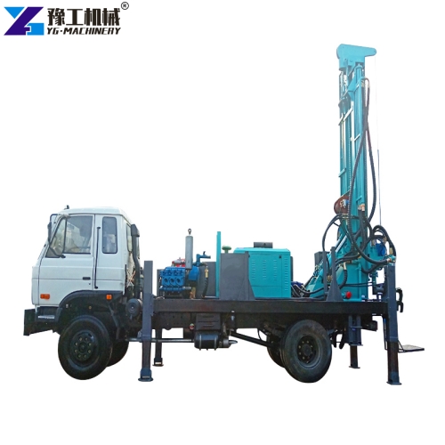 Vehicle-mounted water well drilling rig