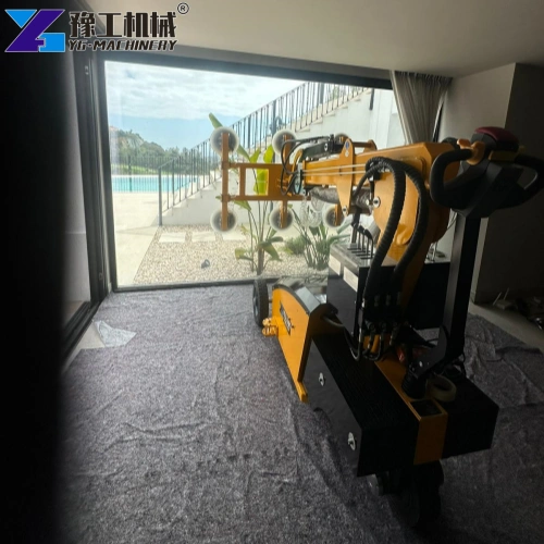 glass mounting machine