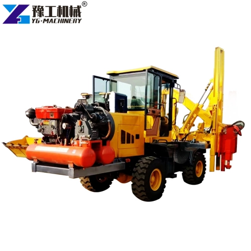 highway guardrail pile driver price
