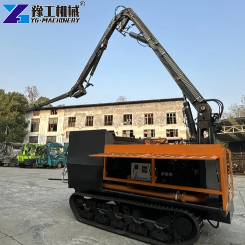 mobile concrete pump truck