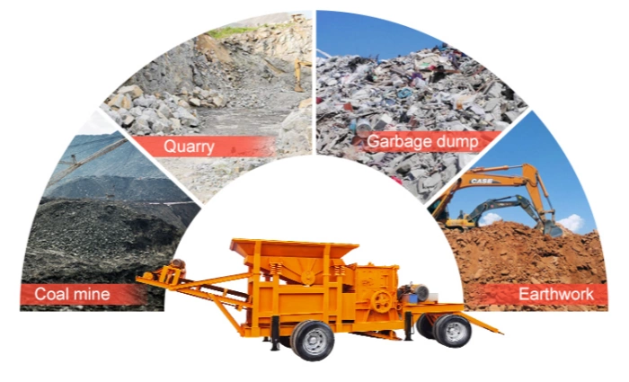 mobile crushing and screening