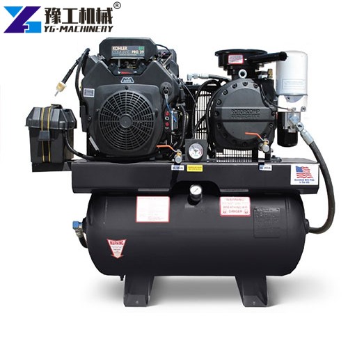 portable rotary screw air compressor