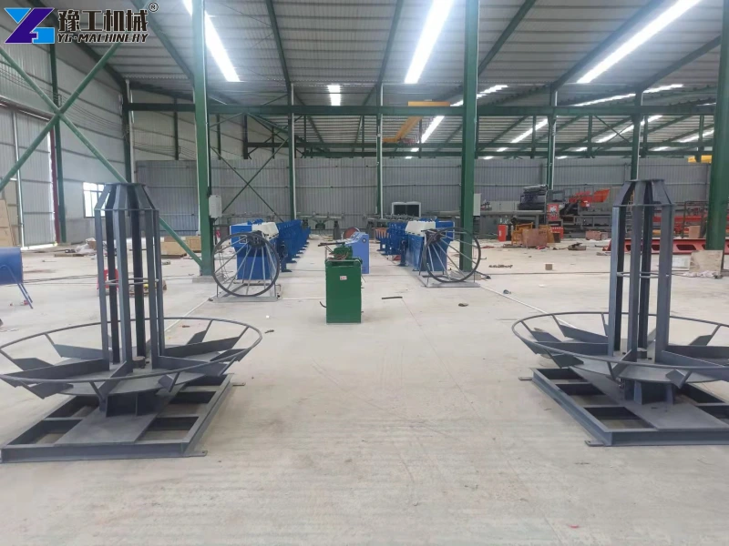 rebar straightening and cutting machine
