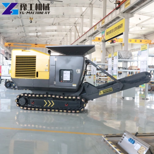 track mounted crusher
