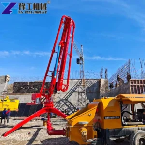 concrete distribution boom