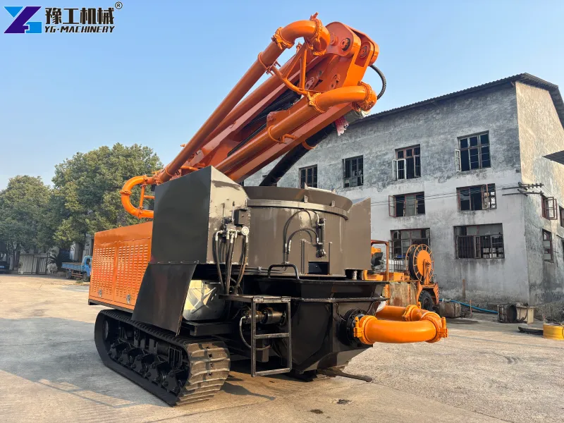 crawler concrete pump for sale
