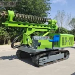 solar farm pile driver
