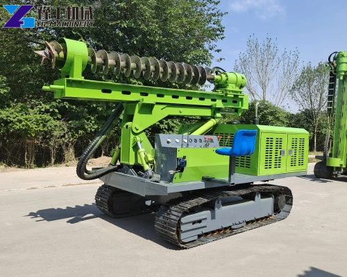 solar farm pile driver