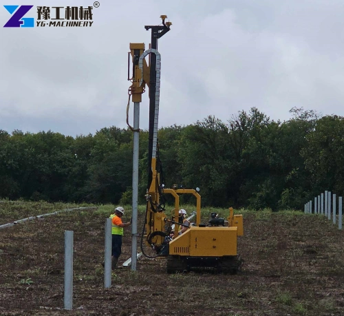 pile driver solar price