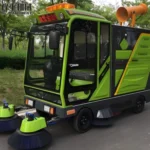 electric street sweeper