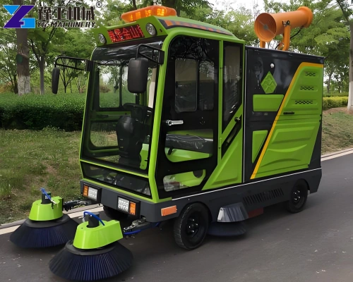 electric street sweeper