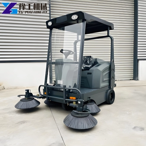 parking lot street sweeper
